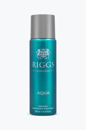Riggs London Perfume Deodorant Body Spray Aqua